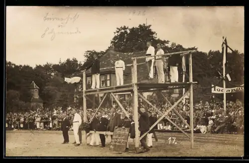 Foto-AK Holzminden, Turnfest 1926