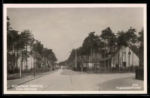 AK Klein-Machnow, Partie in der Bürgerhaus-Siedlung