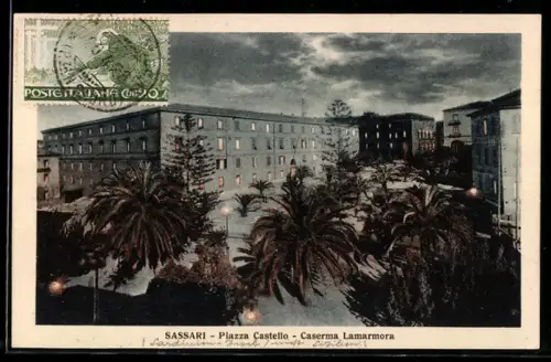 AK Sassari, Piazza Castello, Caserma Lamarmora