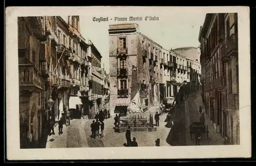 AK Cagliari, Piazza Martiti d`Italia