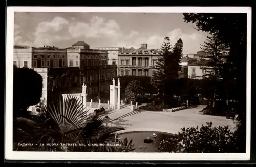 AK Catania, La nuova entrata del Giardino Bellini