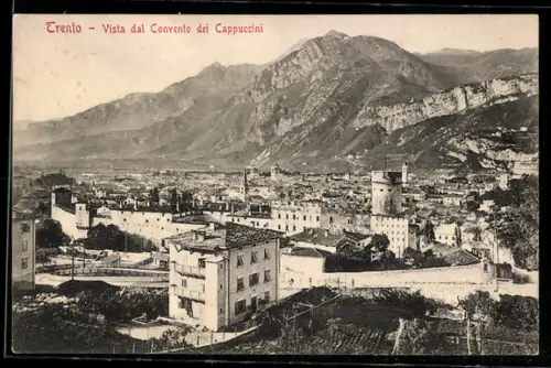 AK Trento, Vista dal Convento dei Cappuccini