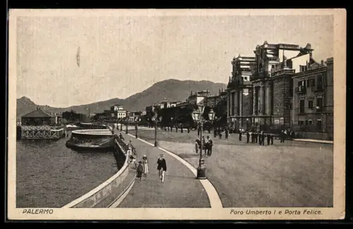 AK Palermo, Foro Umberto I e Porta Felice
