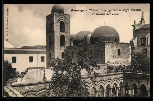 AK Palermo, Chiesa di S. Giovanni degli Eremiti costruita nel 1132
