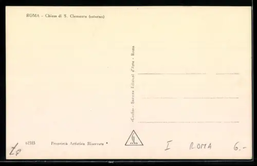 AK Roma, Chiesa di S. Clemente, esterno