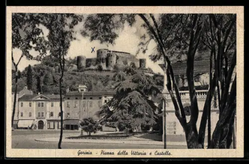 AK Gorizia, Piazza della Vittoria e Castello