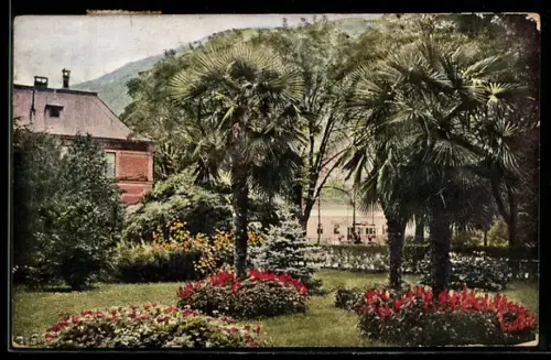 AK Bozen, Partie aus dem Stadtpark