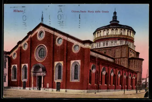 AK Milano, Chiesa Santa Maria delle Grazie