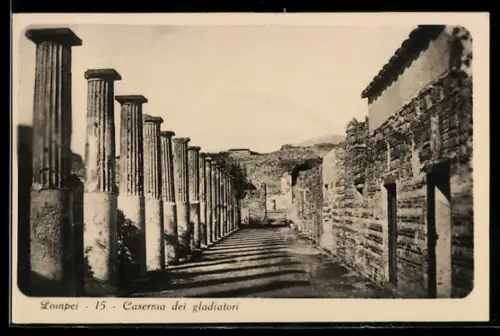 AK Pompei, Caserma dei gladiatori