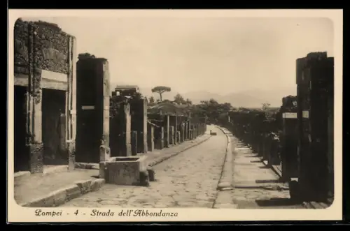 AK Pompei, Strada dell`Abbondanza