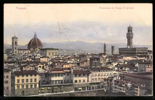 AK Firenze, Panorama da Borgo S. Jacopo