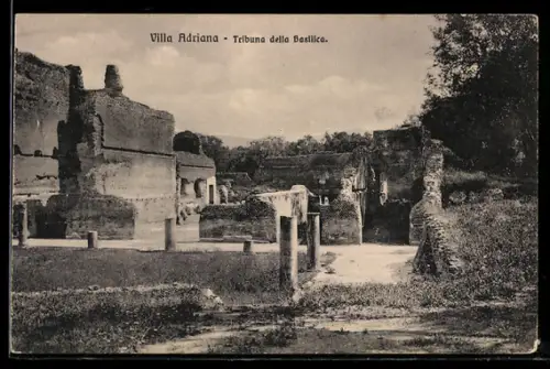 AK Tivoli, Villa Adriana, Tribuna della Basilica