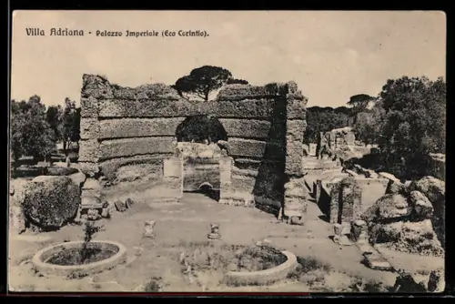 AK Villa Adriana, Palazzo Imperiale, Eco Cortile