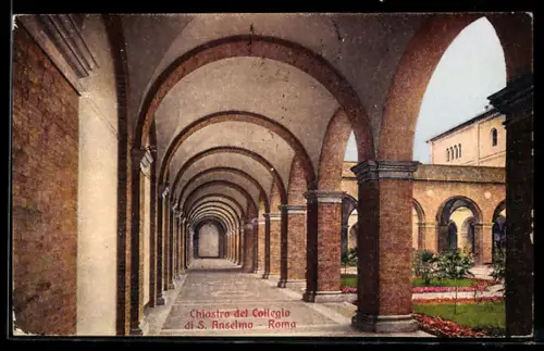 AK Roma, Chiostro del Collegio di S. Anselmo