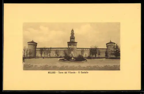 AK Milano, Torre del Filarete, Il Castello