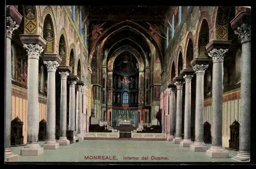 AK Monreale, Interno del Duomo