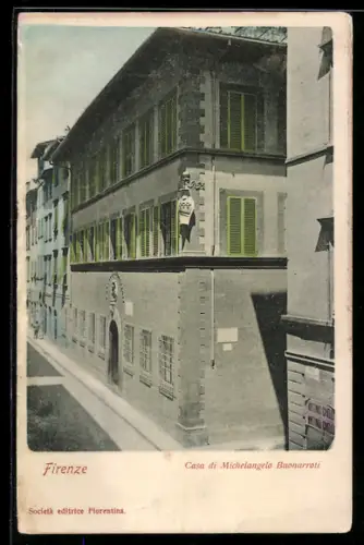 AK Firenze, Casa di Michelangelo Buonarroti