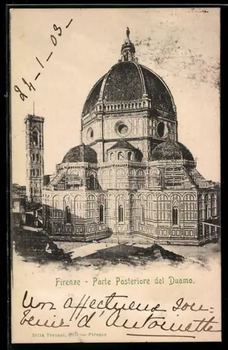 AK Firenze, Parte Posteriore del Duomo