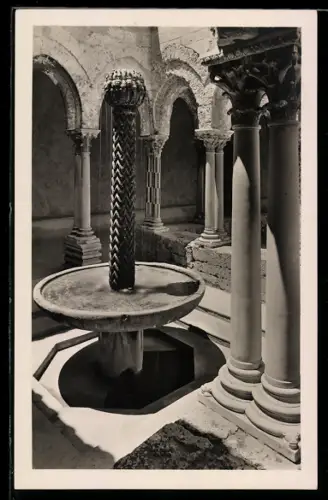 AK Monreale /Palermo, Chiostro, particolare