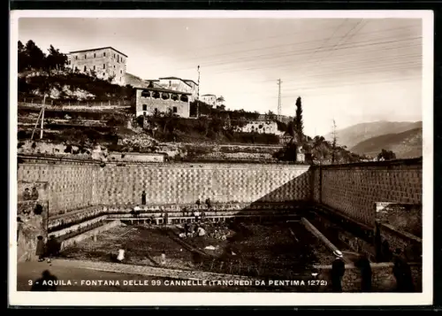 AK Aquila, Fontana delle 99 Cannelle (Tancredi da Pentima 1272)