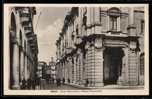 AK Chieti, Corso Marrucino e Palazzo Provinciale