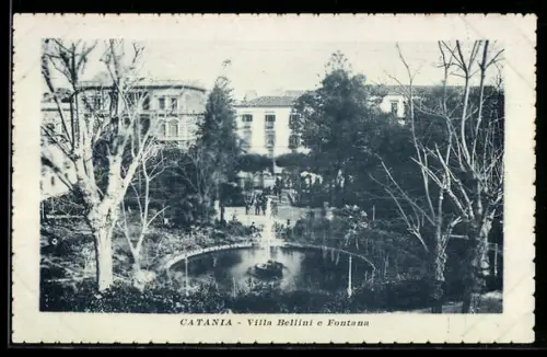 AK Catania, Villa Bellini e Fontana