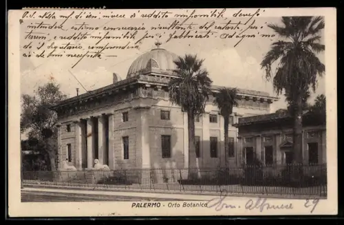 AK Palermo, Orto Botanico