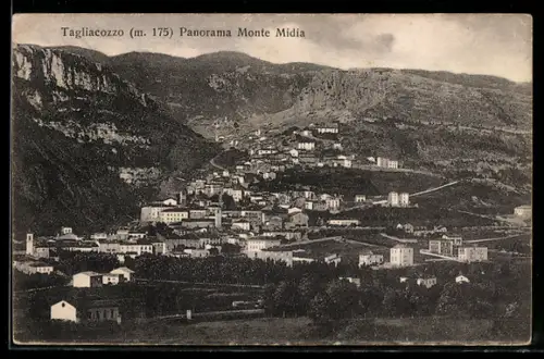 AK Tagliacozzo, Panorama Monte Midia