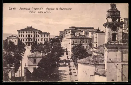 AK Chieti, Seminario Regionale, Camera di Commercio, Chiesa della Trinità