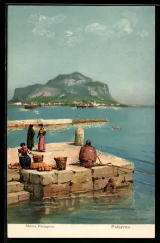 AK Palermo, Monte Pellegrino e pescatori al porto