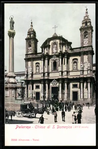 AK Palermo, Chiesa di S. Domenico, XVIII secolo