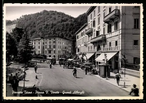 AK Porretta Terme, Piazza V. Veneto, Grandi Alberghi