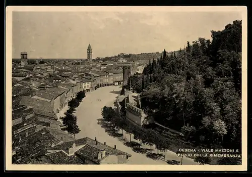 AK Cesena, Viale Mazzoni e Parco della Rimembranza