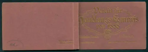 AK Büchlein Walsrode, Verein für Handlungs-Commis 1858, 58er Erholungsheim, Weg zum Erholungsheim, Damen- u. Musikzimmer