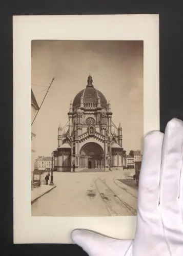 Fotografie Ansicht Brüssel, L`Eglise Ste. Marie, Grossformat 16 x 25cm