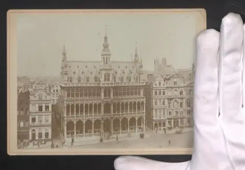 Fotografie Max Schneider, Aachen, Ansicht Aachen, Blick zum Rathaus