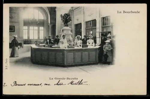 AK La Bourboule, La Grande-Buvette
