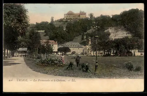 AK Uriage, Les Promenades et le Château