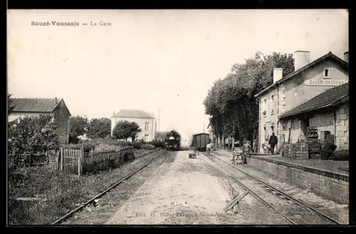 AK Sauzé-Vaussais, La Gare