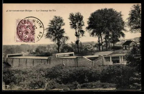 AK Avesnes-sur-Helpe, Le Champ de Tir