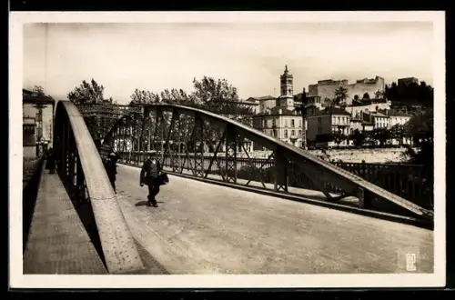 AK Montelimar, Le Pont et le Chateau