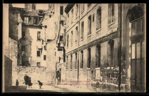 AK Paris, Impasse des boeufs sur l`emplacement des étables à boeufs de l`hôtel d`Albret