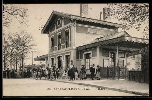 AK Saint-Maur-des-Fossés, la Gare du Parc de Saint-Maur