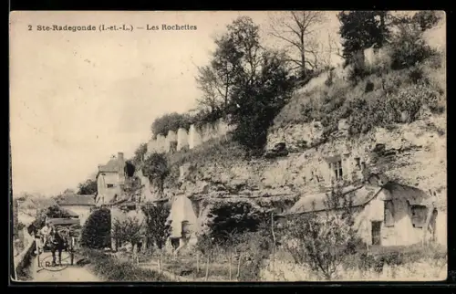 AK Sainte-Radegonde /I.-et-L., Les Rochettes