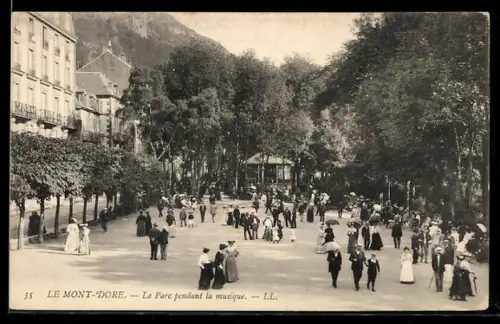 AK Mont-Dore, Le Parc pendant la musique