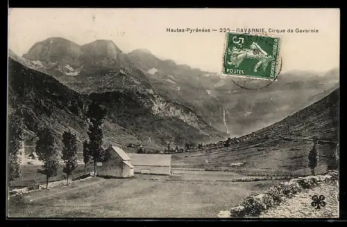 AK Gavarnie /Hautes-Pyrénées, Cirque de Gavarnie