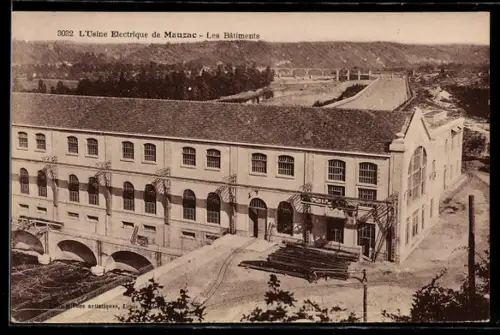 AK Mauzac, L`Usine Electrique, Les Bâtiments