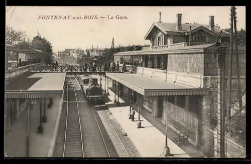 AK Fontenay-sous-Bois, La Gare