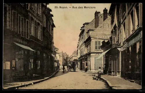 AK Noyon, Rue des Merciers