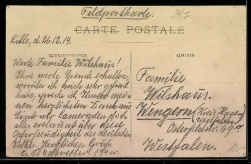 AK Saint-Pol-sur-Mer, La Rue de la République